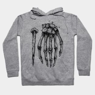 skeleton hand Hoodie